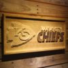Kansas City Chiefs Wood Sign
