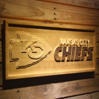 Kansas City Chiefs Wood Sign neon sign LED
