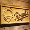 Kansas City Royals 40th Anniversary Logo Wood Sign - Legacy Edition