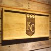 Kansas City Royals Logo Wood Sign
