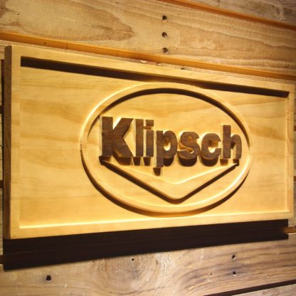 Klipsch Wood Sign neon sign LED