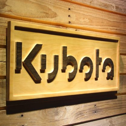 Kubota Wood Sign neon sign LED