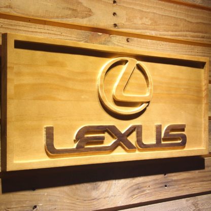 Lexus Wood Sign neon sign LED