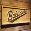 Baltimore Orioles 3 Wood Sign