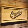 Baltimore Orioles 4 Wood Sign