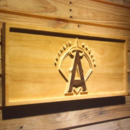 Los Angeles Angels of Anaheim 2002-2004 Logo Wood Sign - Legacy Edition neon sign LED