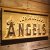 Los Angeles Angels of Anaheim Wood Sign