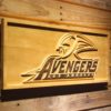 Los Angeles Avengers Wood Sign - Legacy Edition