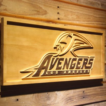 Los Angeles Avengers Wood Sign - Legacy Edition neon sign LED