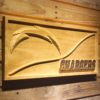 Los Angeles Chargers Split Wood Sign