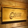 Los Angeles Clippers Wood Sign - Legacy Edition