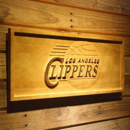 Los Angeles Clippers Wood Sign - Legacy Edition neon sign LED