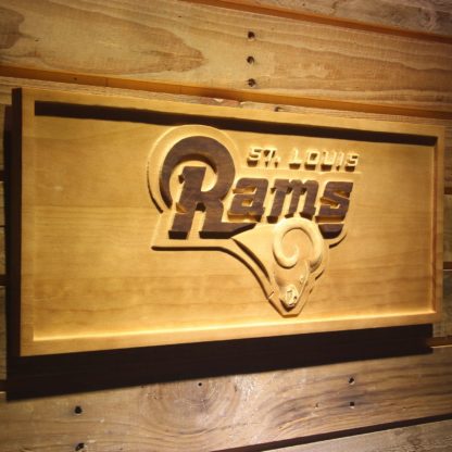 Los Angeles Rams Wood Sign - Legacy Edition neon sign LED