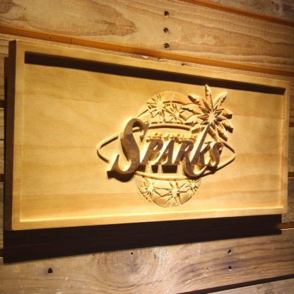 Los Angeles Sparks Wood Sign neon sign LED