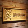 Lowenbrau Wood Sign