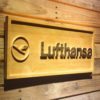 Lufthansa Wood Sign