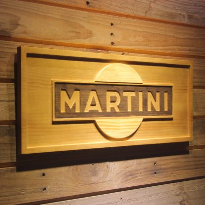 Martini Wood Sign neon sign LED