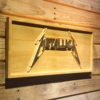 Metallica Wood Sign