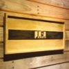Miami Dolphins Joe Robbie Memorial Wood Sign - Legacy Edition