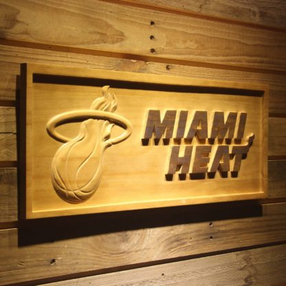 Miami Heat Wood Sign neon sign LED