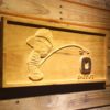 Michigan Wolverines Calvin vs Buckeyes Wood Sign