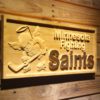 Minnesota Fighting Saints Wood Sign - Legacy Edition