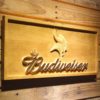 Minnesota Vikings Budweiser Wood Sign