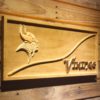 Minnesota Vikings Split Wood Sign