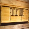 Motley Crue Wood Sign