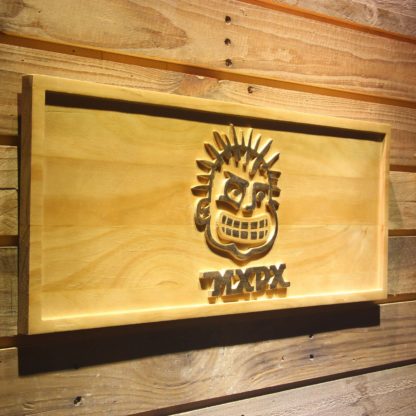 MxPx Wood Sign neon sign LED
