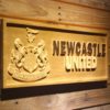 Newcastle United FC Wood Sign