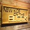 New Kids On The Block Wood Sign