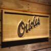 Baltimore Orioles 1995-1997 Text Wood Sign - Legacy Edition