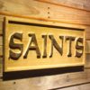 New Orleans Saints Text Wood Sign