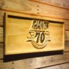 New York Giants 70th Anniversary Logo Wood Sign - Legacy Edition