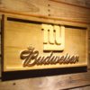 New York Giants Budweiser Wood Sign