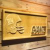 New York Giants Helmet Wood Sign