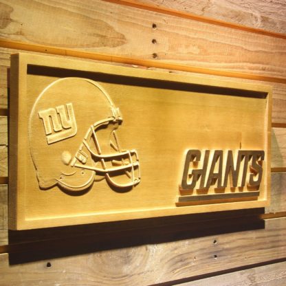 New York Giants Helmet Wood Sign neon sign LED