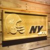 New York Jets Helmet Wood Sign