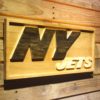 New York Jets NY Wood Sign