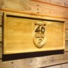 New York Jets Super Bowl III Championship 40th Anniversary Wood Sign - Legacy Edition