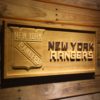 New York Rangers Wood Sign
