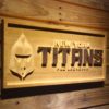 New York Titans Wood Sign