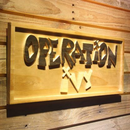 Operation Ivy Wood Sign neon sign LED