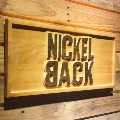 Nickelback Wood Sign neon sign LED