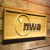 Northwest Airlines Wood Sign
