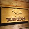 Baltimore Ravens 2 Wood Sign