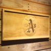 Oakland Athletics 1971-1981 Swinging A`s Wood Sign - Legacy Edition