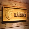 Oakland Raiders 2 Wood Sign