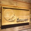 Oakland Raiders Coors Light Helmet Wood Sign